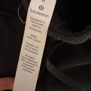 lululemon athletica Black Track Pants